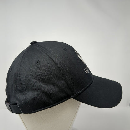 Las Barrancas Slideback Hat Black One Size Embroidered Adidas 3 Stripes