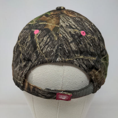 Captivating Headgear Women's Strapback Camo Hat Mississippi State Embroidered