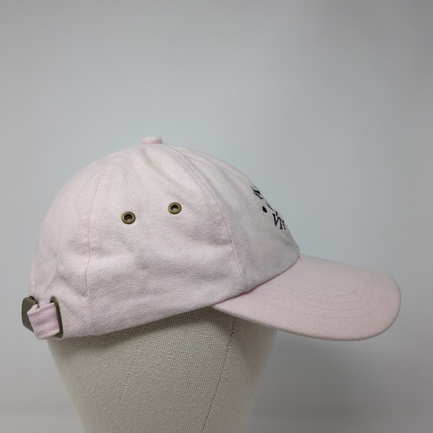 MV Martha's Vineyard Slideback Hat Pink OS Adjustable Embroidered MV Sport