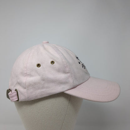MV Martha's Vineyard Slideback Hat Pink OS Adjustable Embroidered MV Sport