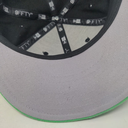 New Era Men's Snapback Hat Black OSFM Embroidered MLS Austin FC Logo 9Fifty