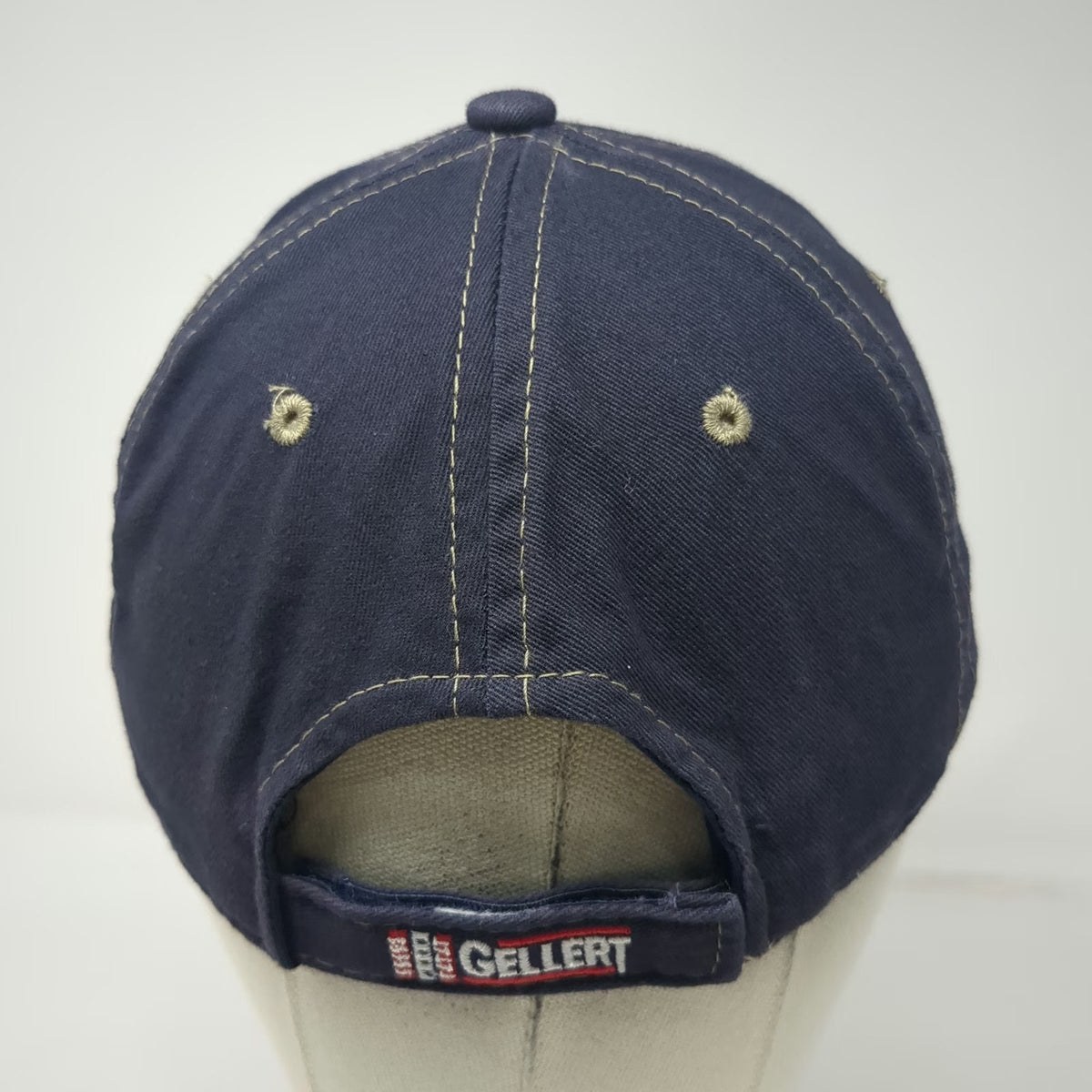 Agri-Stor Company Blue Baseball Cap One Size Strapback Hat Gellert Logo Stitch