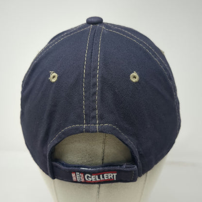Agri-Stor Company Blue Baseball Cap One Size Strapback Hat Gellert Logo Stitch