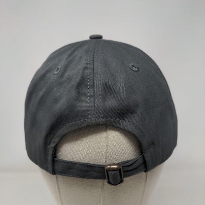 Cabela's Club Slideback Hat Gray OSFM Adjustable Embroidered Vented Holes