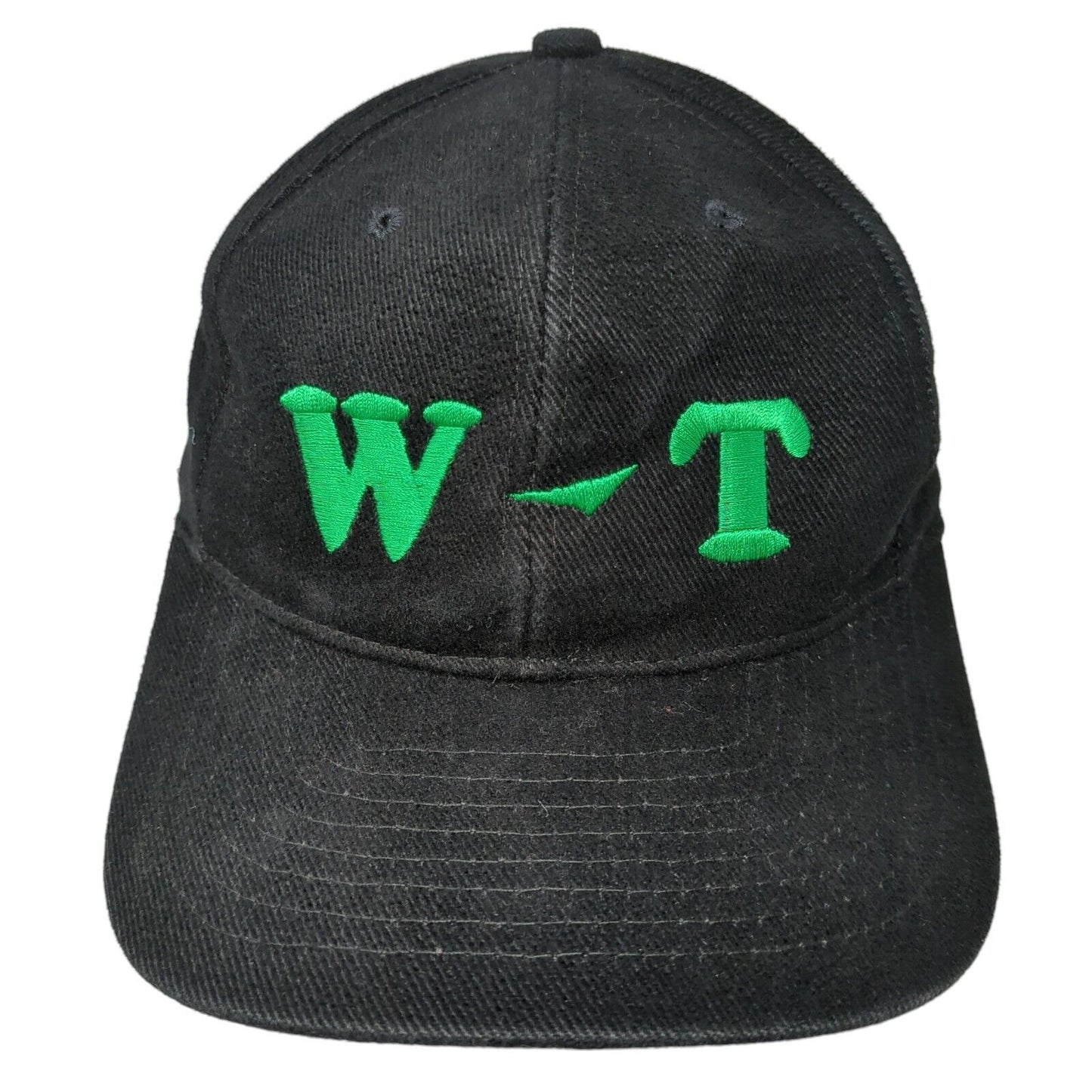 W-T Wrag-Time Transportation Snapback Hat Black One Size Embroidered
