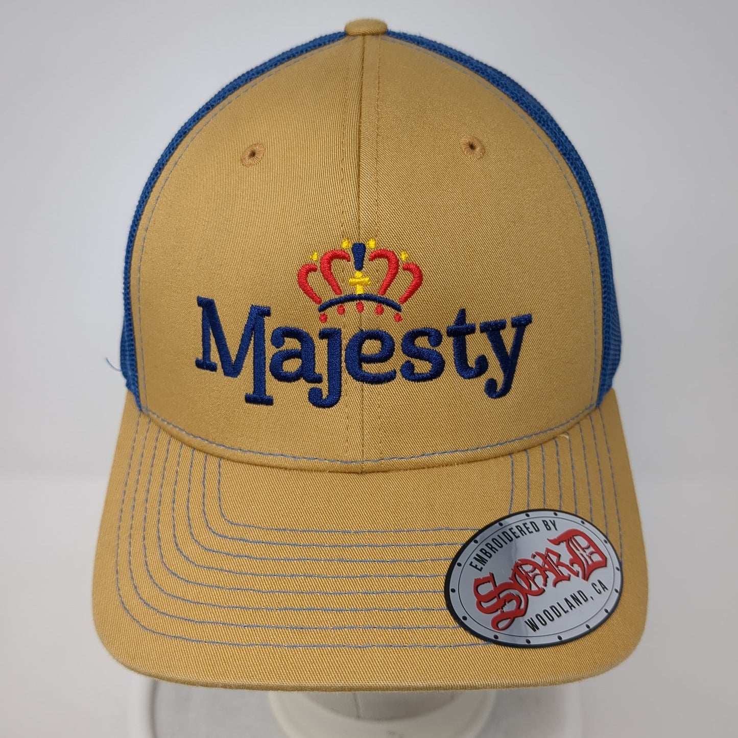 Majesty Snapback Mesh Back Trucker Hat Multicolor One Size Richardson