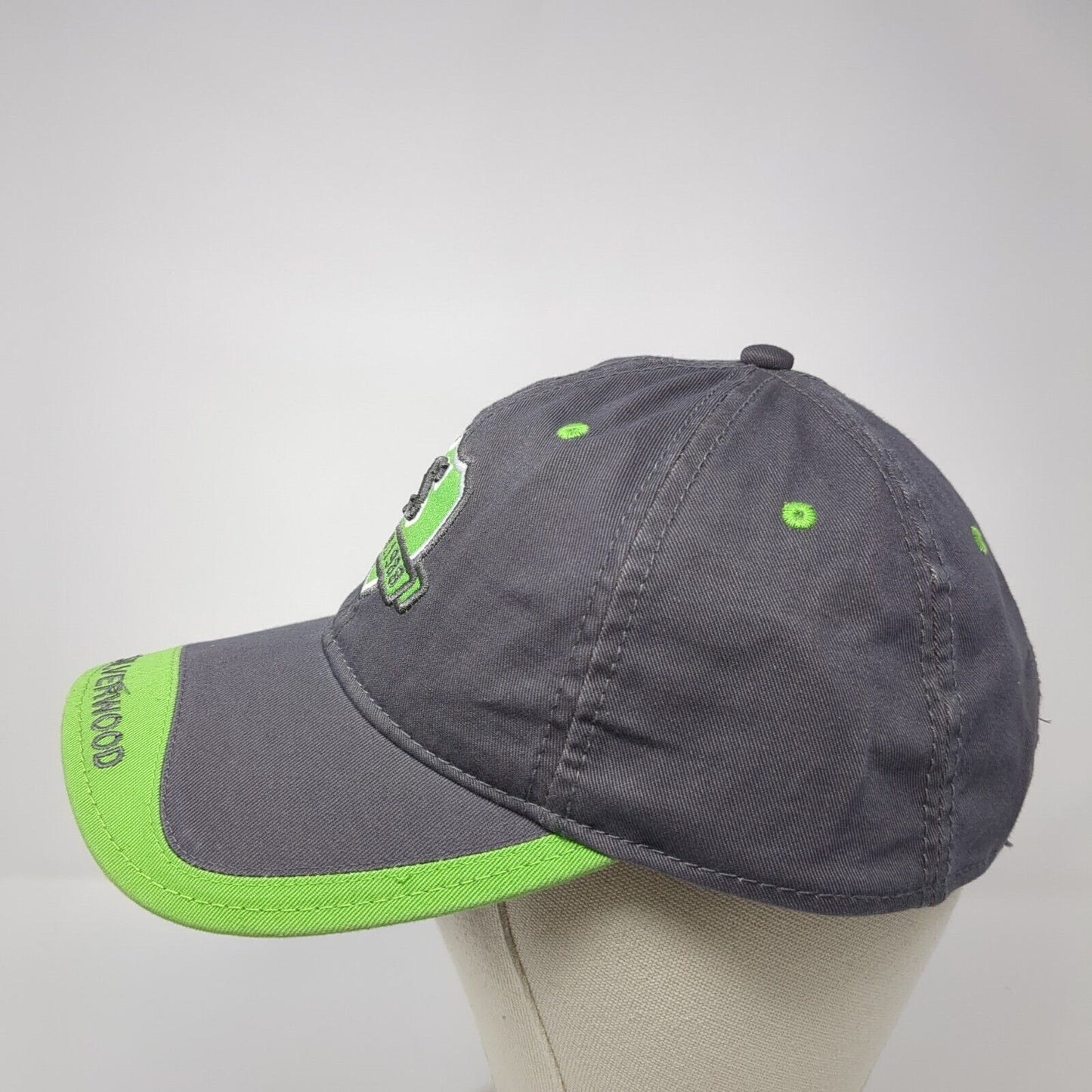 Silverwood Est. 1988 Strapback Hat Gray One Size Adjustable Embroidered