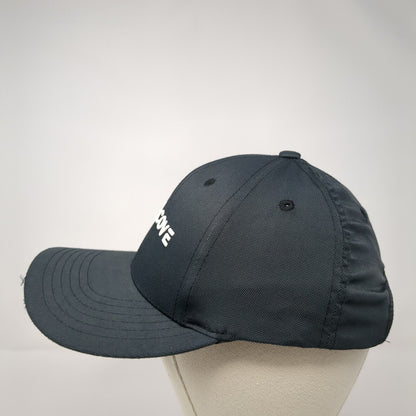 The Cove Strapback Hat Black One Size Adjustable 6 Panel Sport-Tek