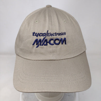 Tyco/Electronics Macom Slideback Hat Tan OS Adjustable 6 Panel Port Authority