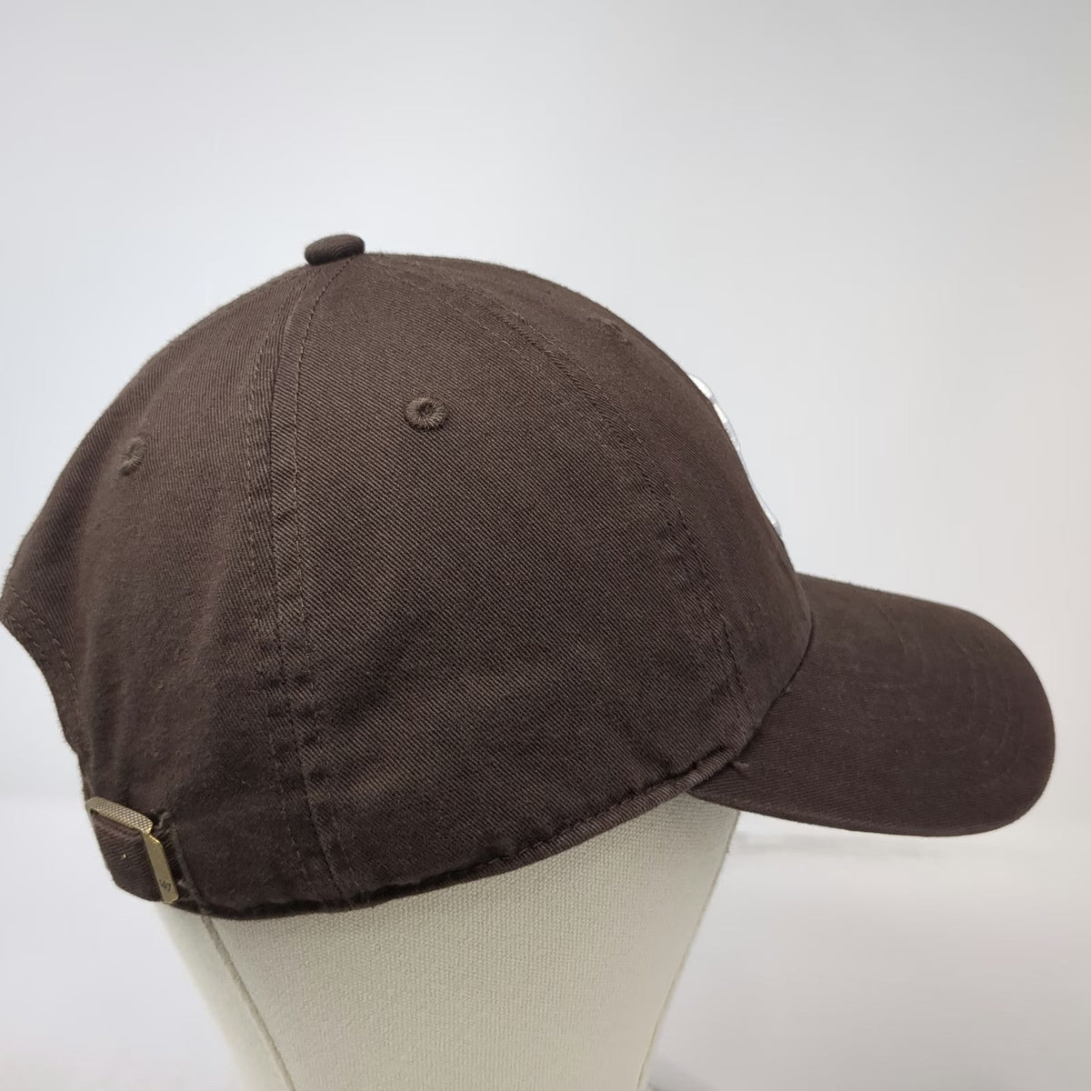 New York Yankees MLB '47 Baseball Cap Brown White One Size Slideback Logo Hat