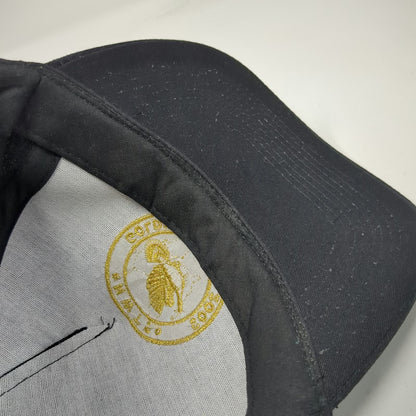 NWTF 5 Panel Black Hat One Size Golden Gobbler 2003 Embroidered Turkey Slideback