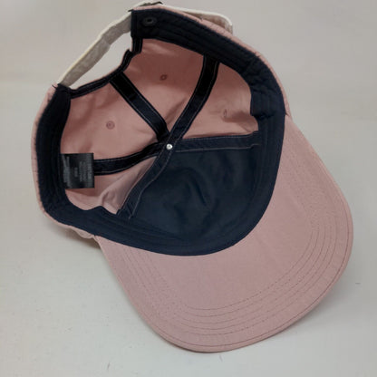 Perry Ellis Slideback Hat Pink OSFA Embroidered Adjustable 6 Panel