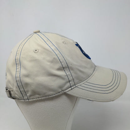 NFL Men's Slideback Hat Beige Size OSFA Embroidered Indianapolis Colts Logo