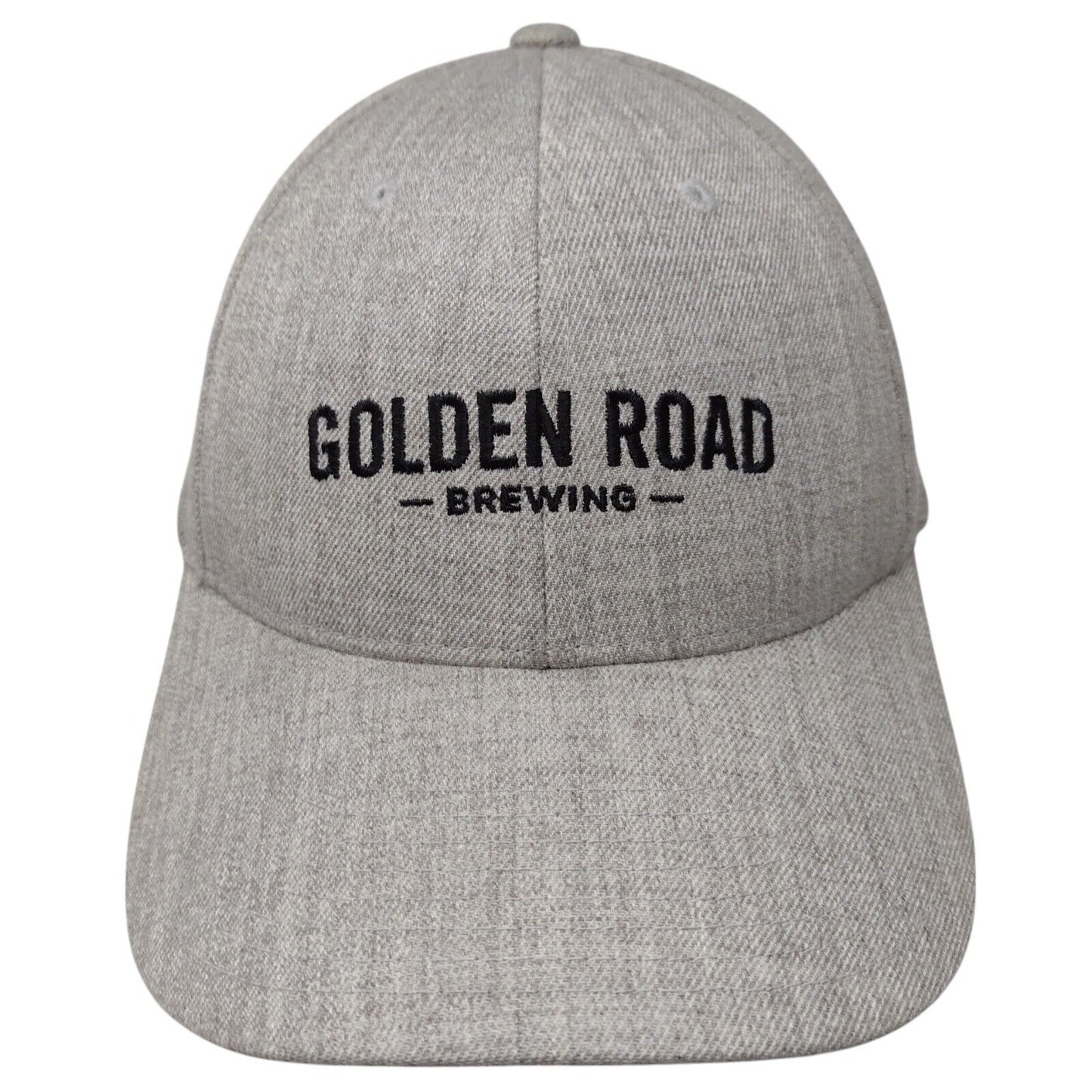 Golden Road Brewing Snapback Hat Gray OSFA Solid Embroidered Yupoong