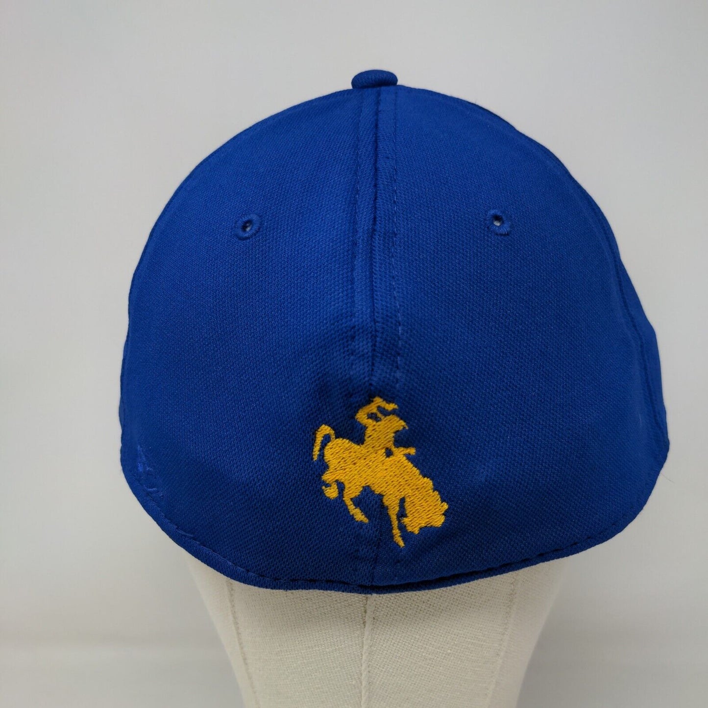 OC Sports Men's Fitted Hat Blue Size L/XL Embroidered Cowboy SM Logo
