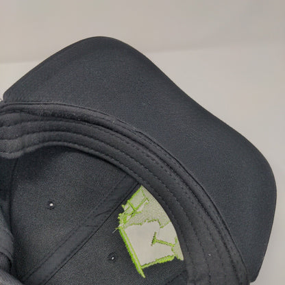 ID Golf Idaho Snapback Hat Black OSFM Adjustable Embroidered Otto