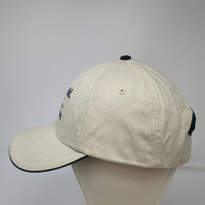 SeaWorld Baseball Cap Beige One Size Orlando Logo Strapback Cotton Adventure Hat