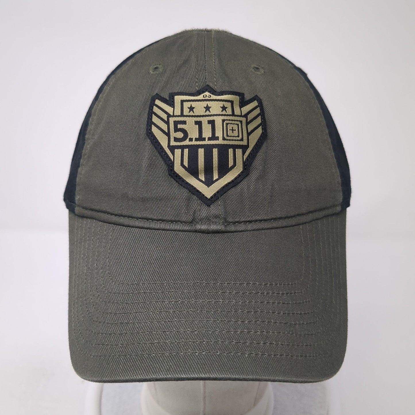5.11 Tactical 2017 Strapback Hat Green One Size Adjustable Colorblock