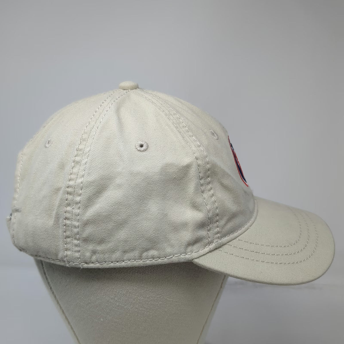 District Jersey Mike's Subs Hat Baseball Cap Beige One Size Cotton Slideback