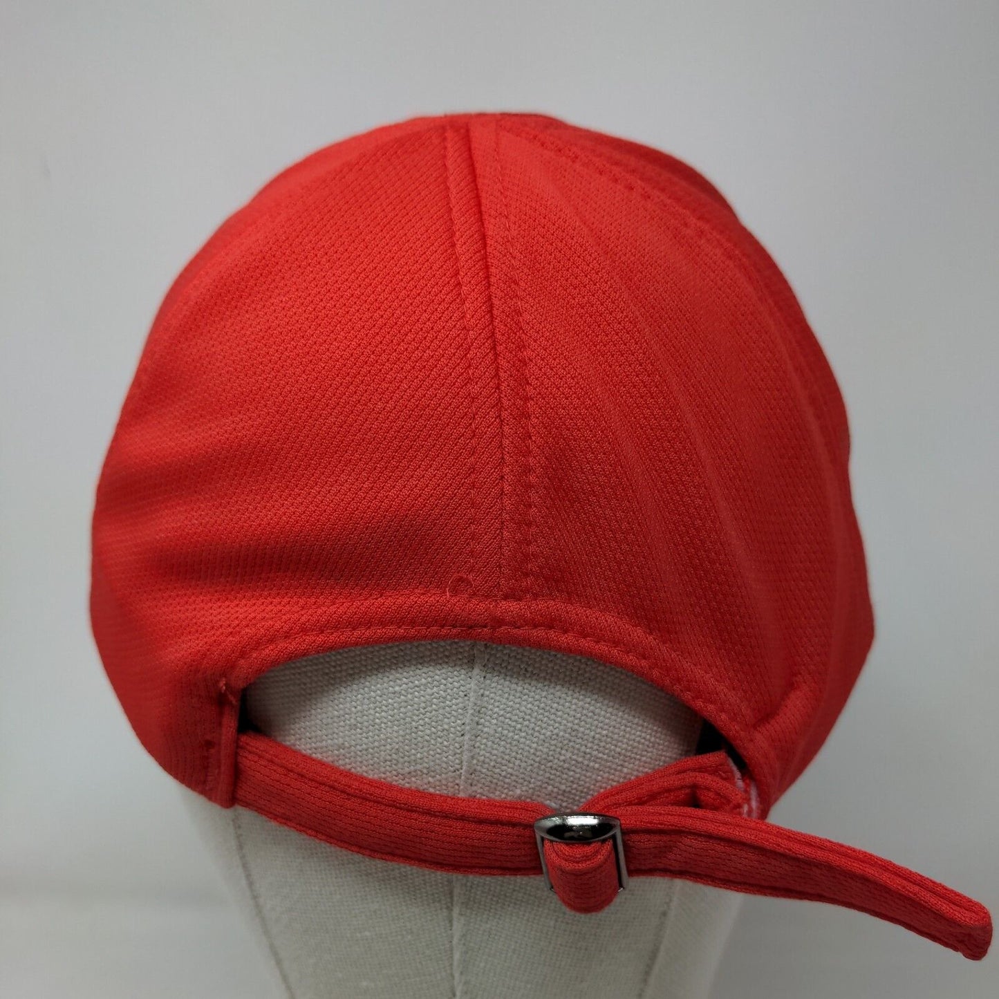 Lifeguard Slideback Hat Red OSFA Adjustable Embroidered Breathable Coolmax