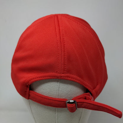 Lifeguard Slideback Hat Red OSFA Adjustable Embroidered Breathable Coolmax