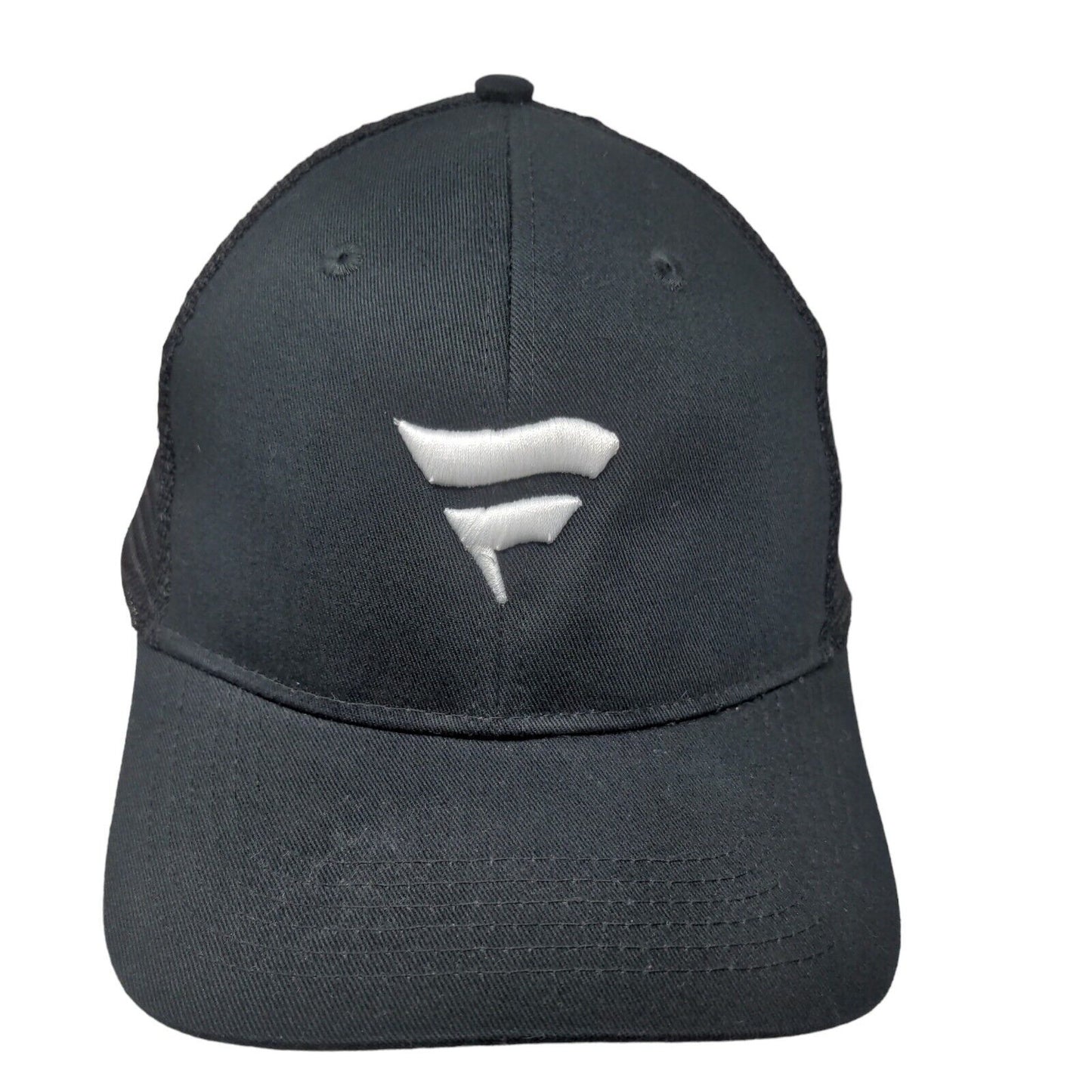 Fanatics Men's Snapback Mesh Back Hat Black Size OSFA Embroidered Logo