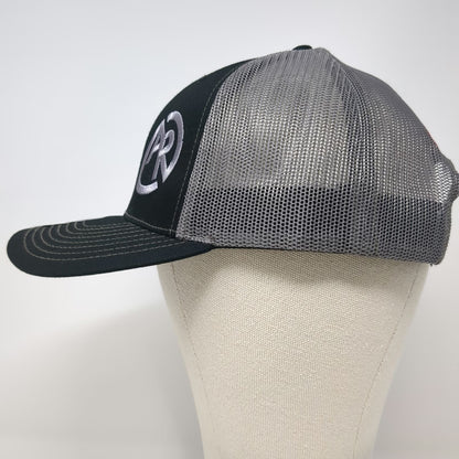 Richardson Trucker Hat Black One Size GoAutoRanch AR Logo Snapback Mesh 112