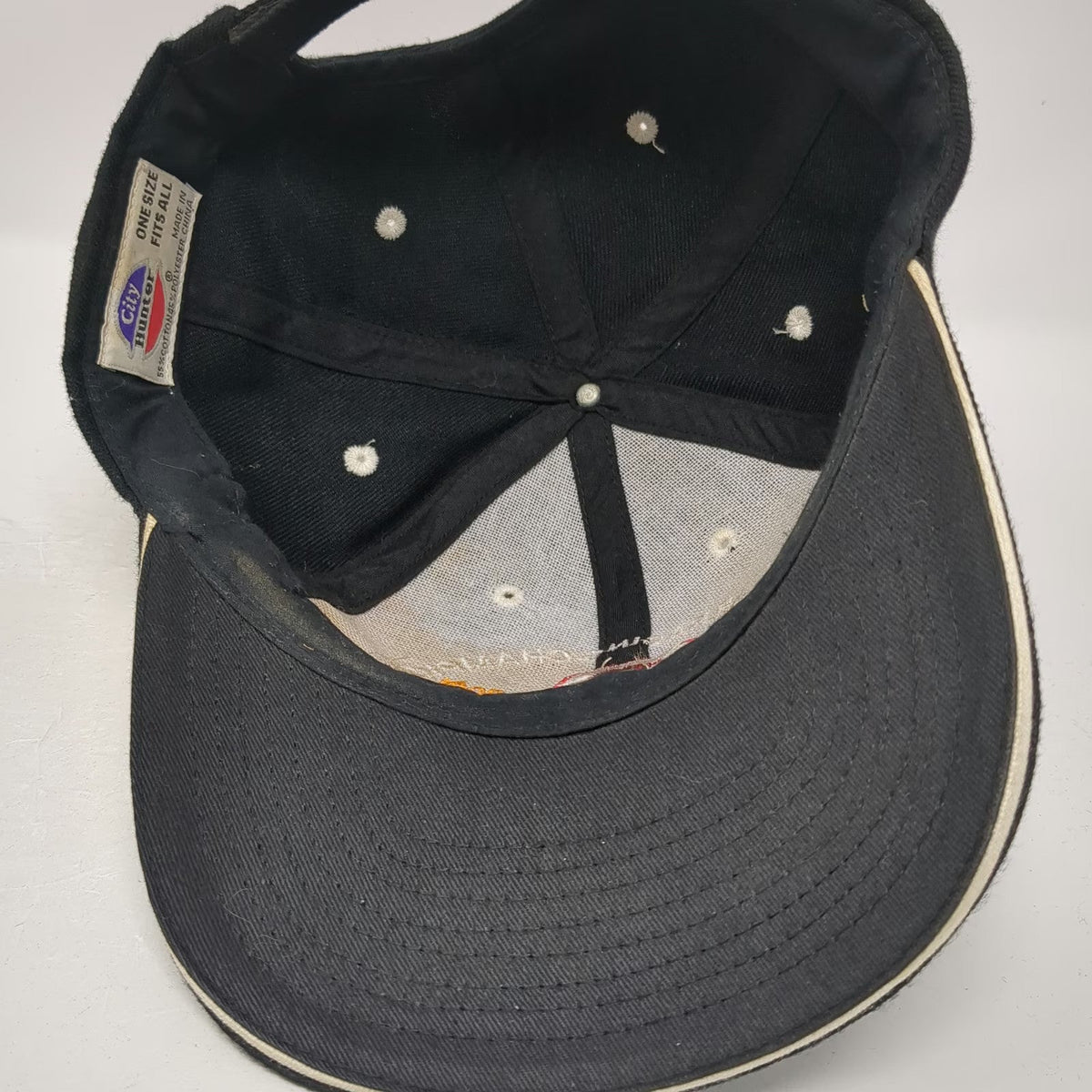 City Hunter Baseball Cap Black OSFM Dale Earnhardt NASCAR Racing Champion Hat
