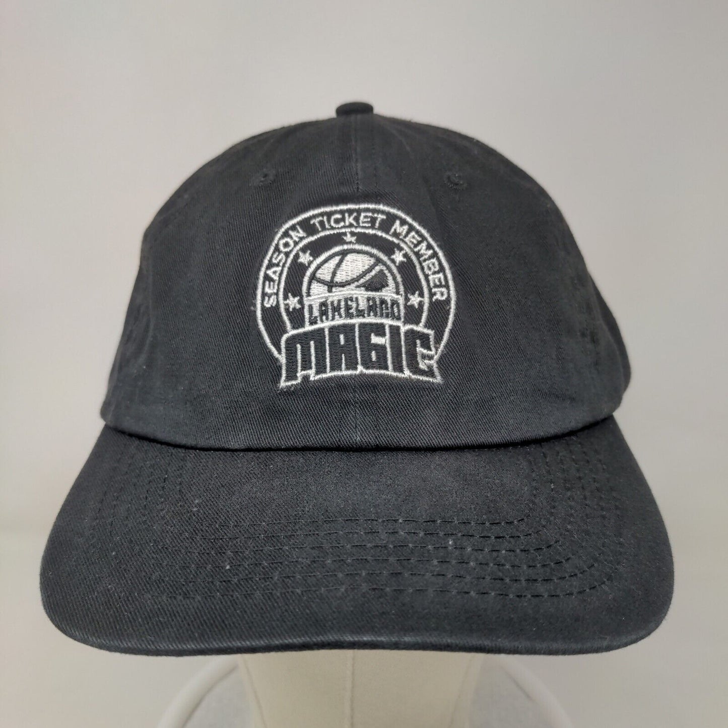 Hit Wear Men's Slideback Hat Black OSFA Osceola Magic Season Ticket Member Logo