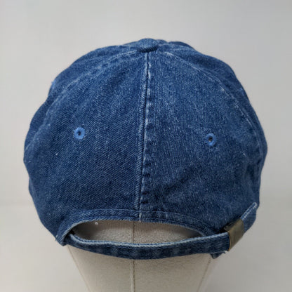 Sportsman Men's Slideback Hat Blue Size OSFA Blank Denim 100% Cotton