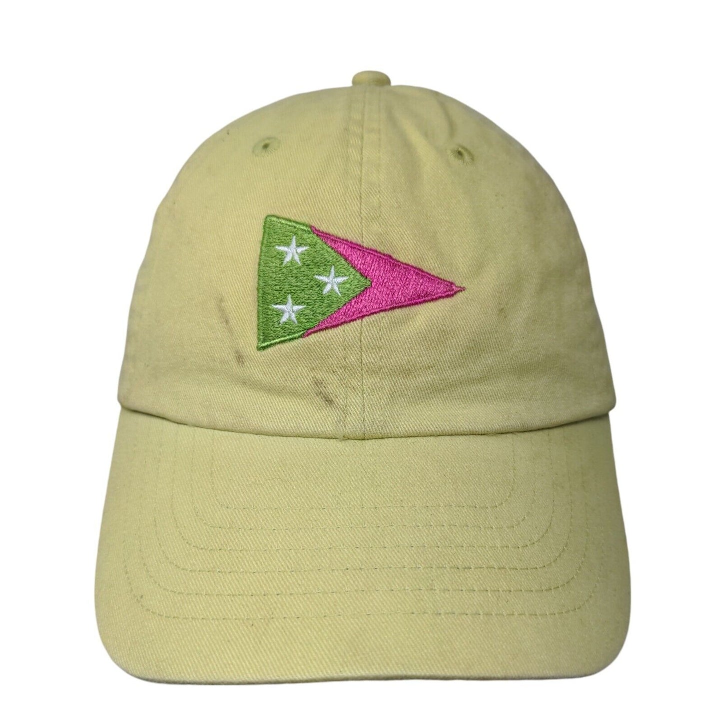 Ally Strapback Hat Green OSFM Adjustable Embroidered Patriotic KC Caps