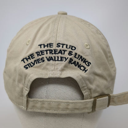 Outdoor Cap Baseball Cap Beige One Size Silvies Valley Ranch Horse Golf Hat