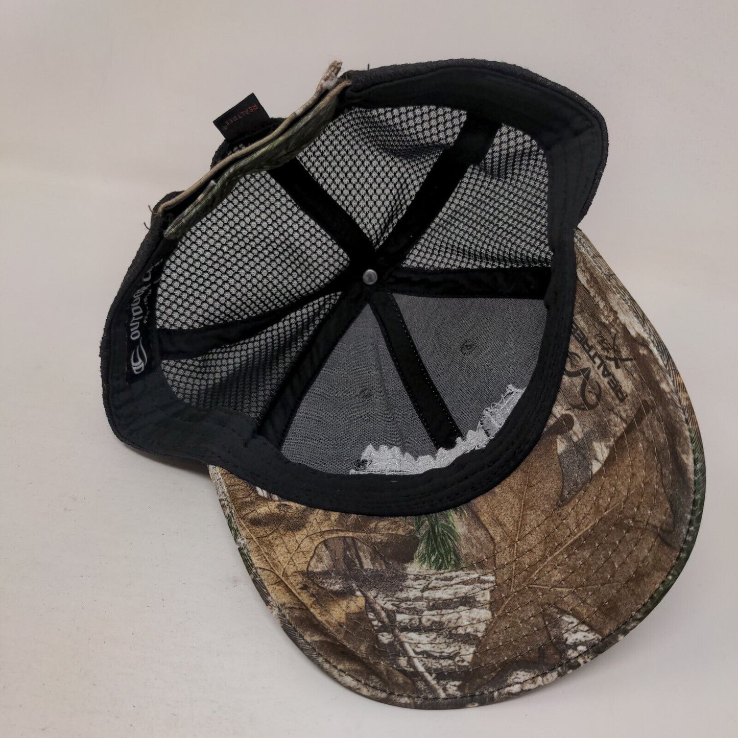 Alabama Carriers Strapback Trucker Hat Camouflage One Size Mesh Back Outdoor Cap