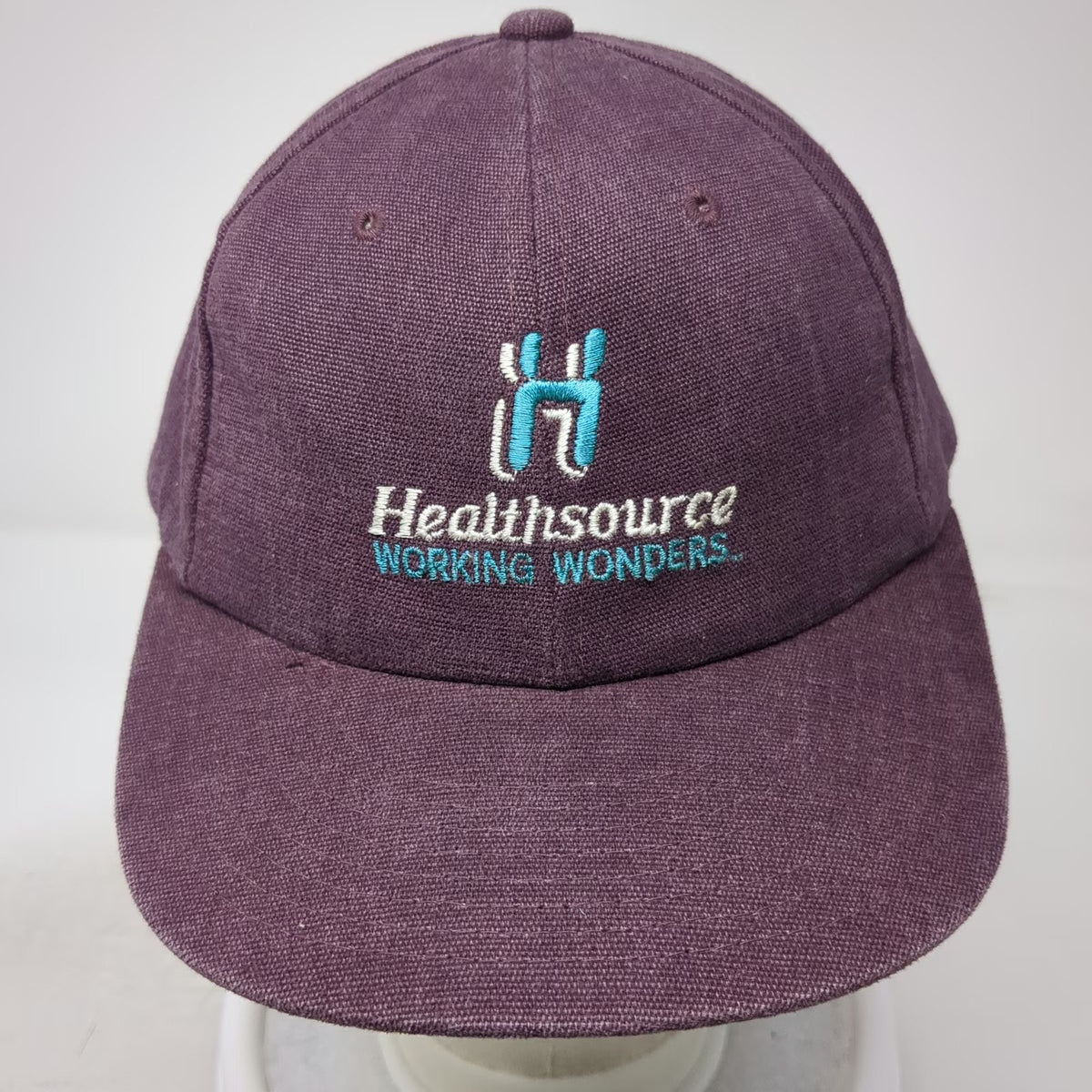 Yupoong Baseball Cap Red One Size Healthsource Working Wonders Slideback Hat