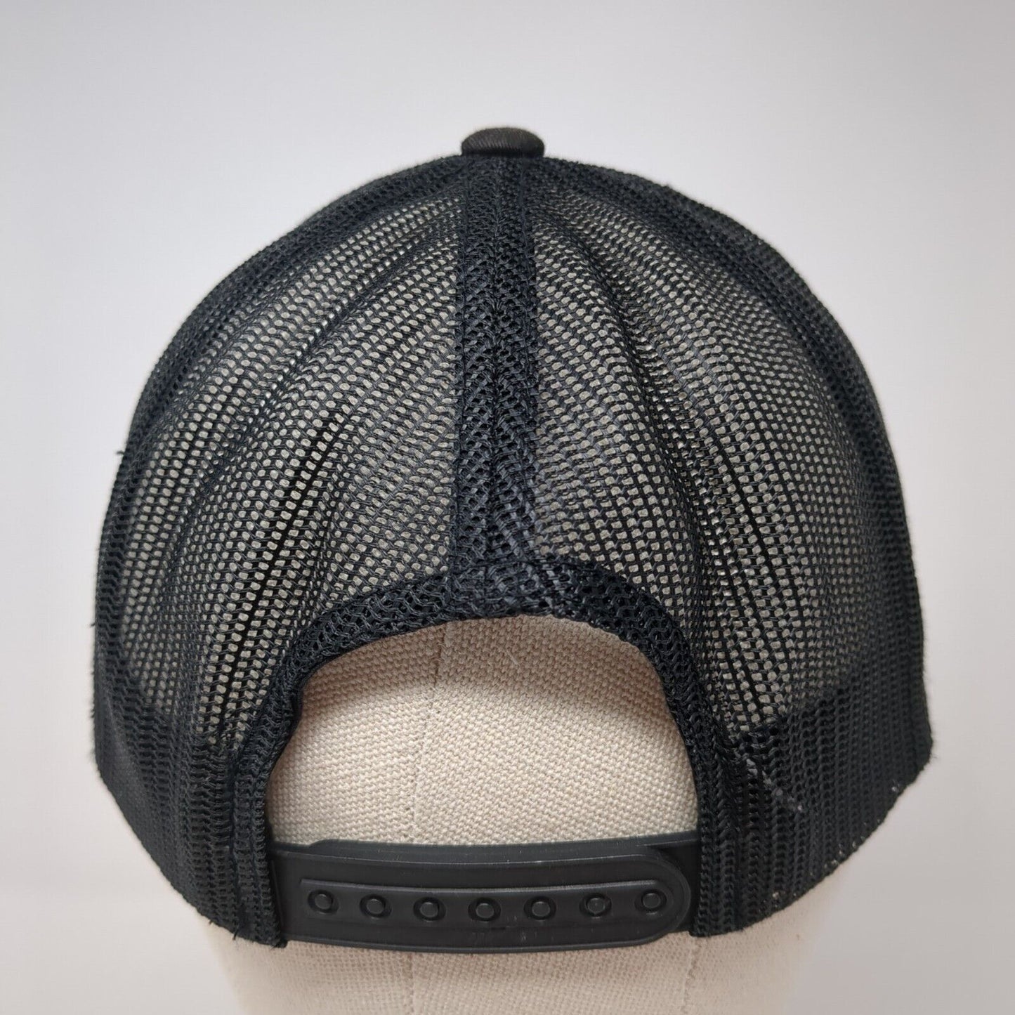 The Classics Yupoong Snapback Trucker Hat Camouflage OS Adjustable Mesh Back