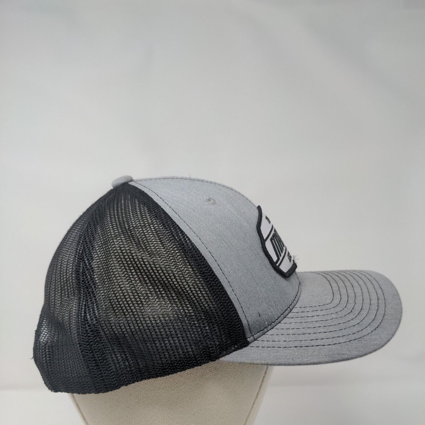 Texas Marfa Est. 1886 Snapback Trucker Hat Gray OS Adjustable Mesh Richardson