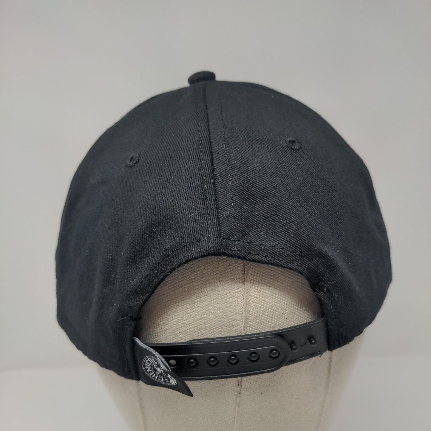 Chemical Guys Patch Snapback Hat Black One Size Adjustable Vent Holes
