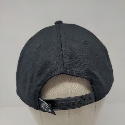 Chemical Guys Patch Snapback Hat Black One Size Adjustable Vent Holes