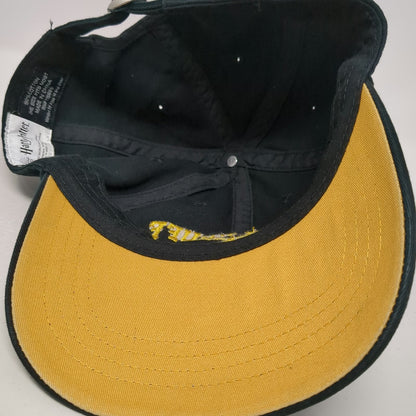 Harry Potter Baseball Cap Black One Size Hufflepuff Alumni Yellow Underbrim Hat