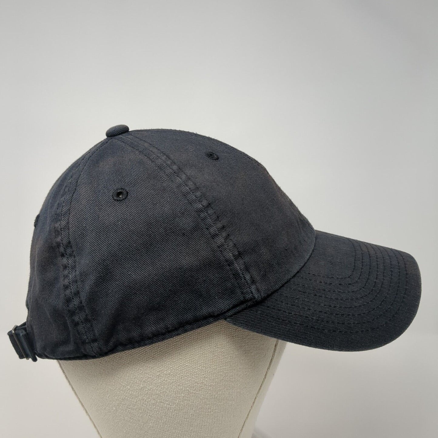 Nike Slideback Hat Black One Size Adjustable Embroidered Heritage86 6 Panel