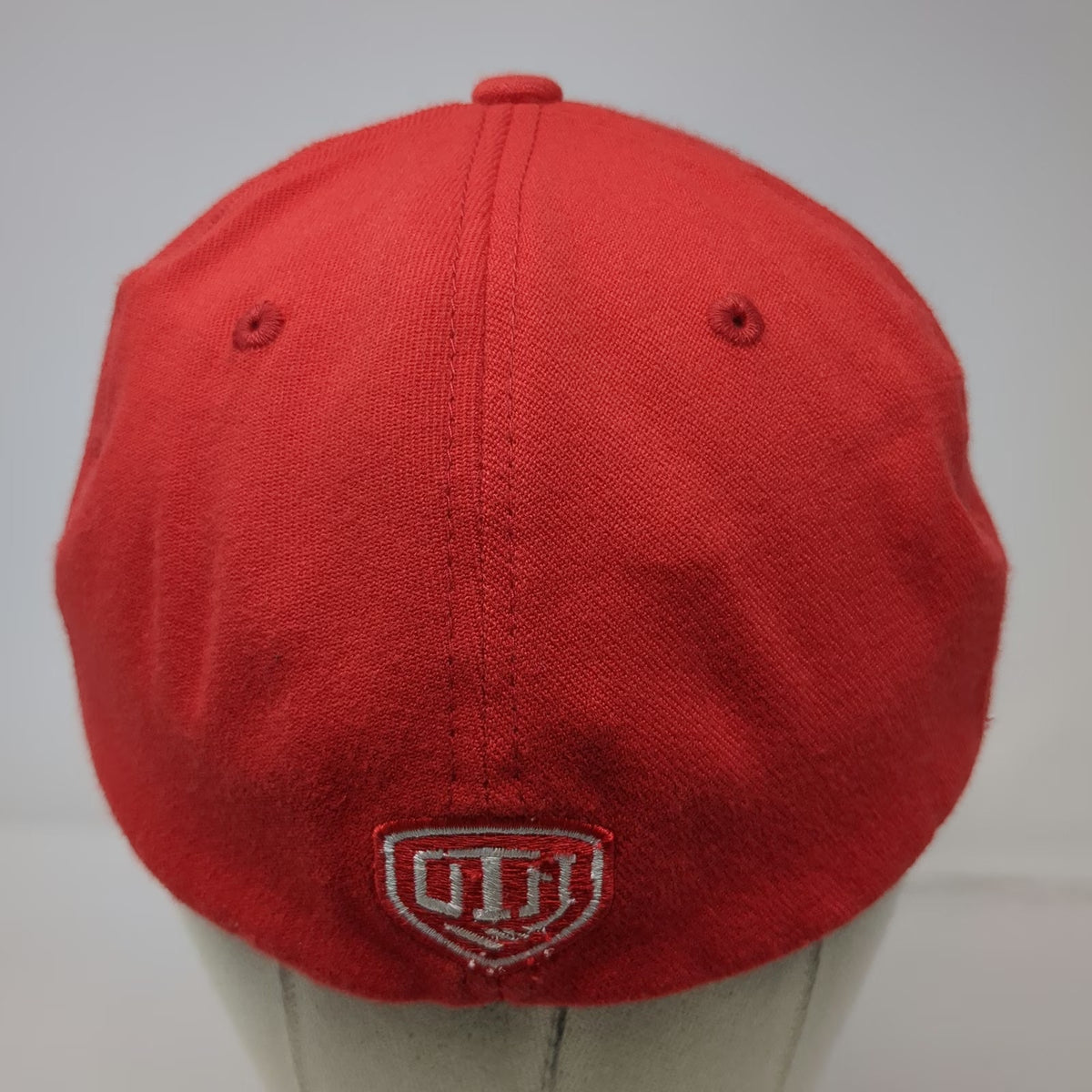 Detroit Red Wings NHL Old Time Hockey Red One Size Hat Stretch Fit Embroidered