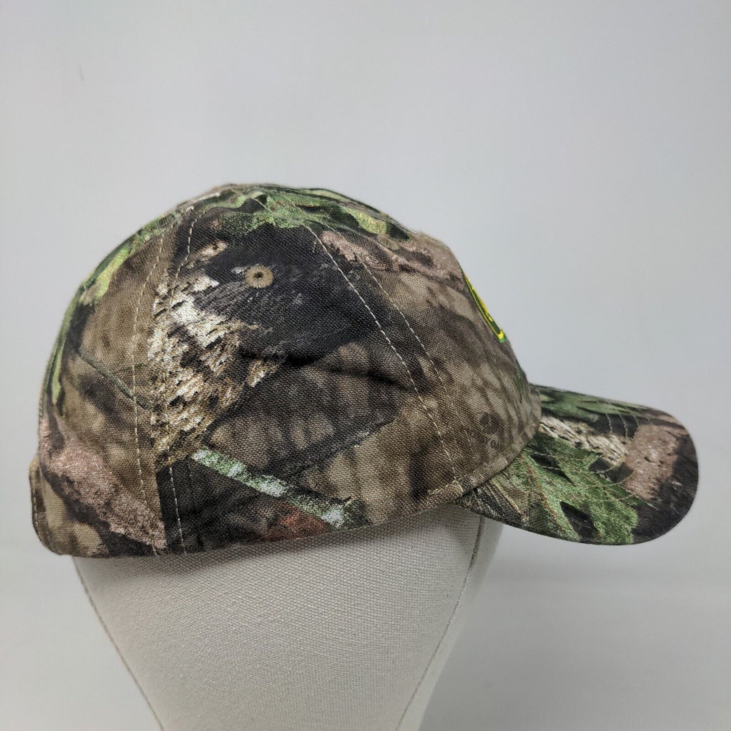 John Deere Boys Toddler Stretchy Hat Camo Size OS Embroidered Logo Cotton Blend