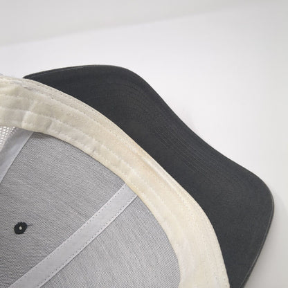 Richardson Snapback Trucker Hat Gray One Size Mesh Back Adjustable Blank