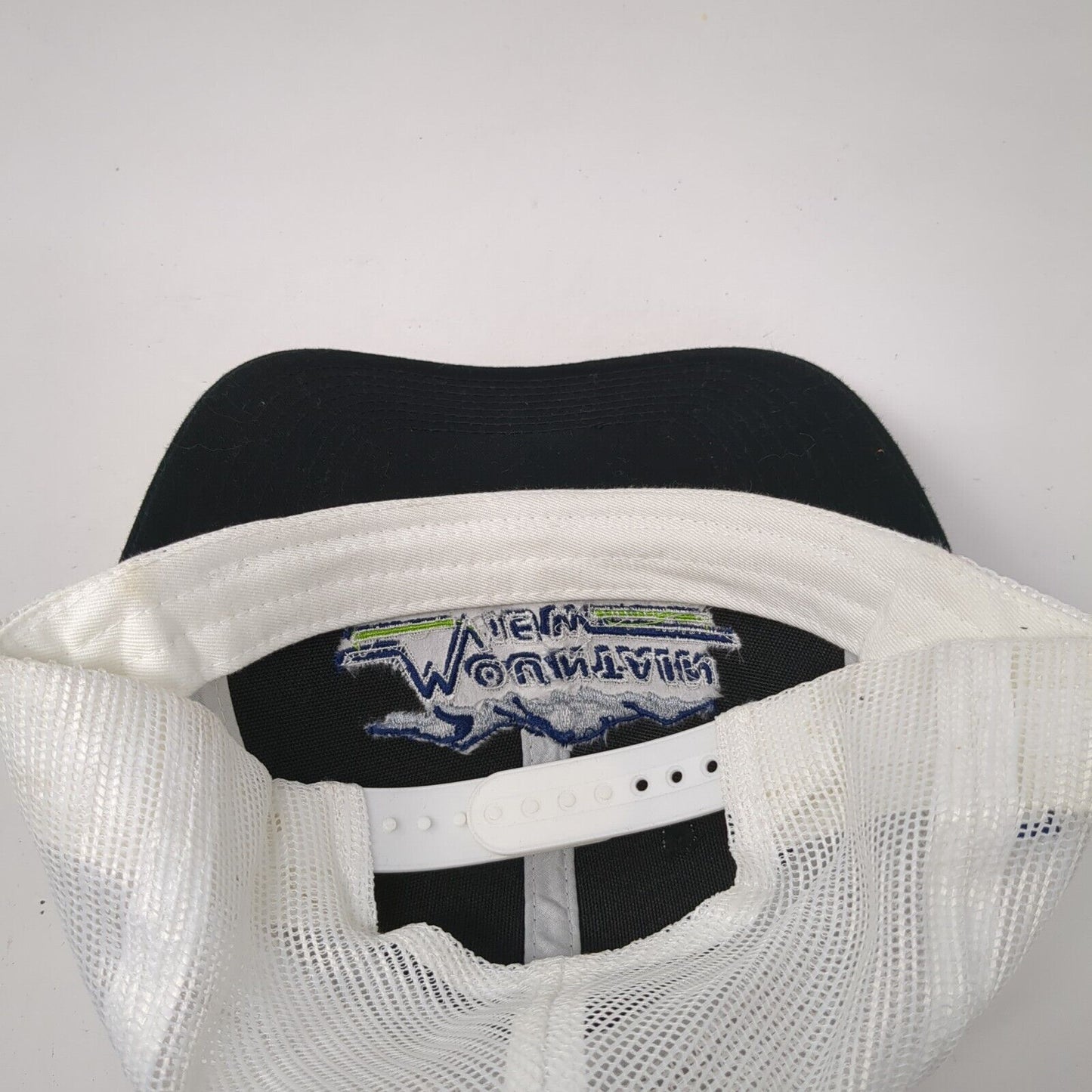 Mountain View Equipment Company Snapback Trucker Hat Black OSFA Mesh Back
