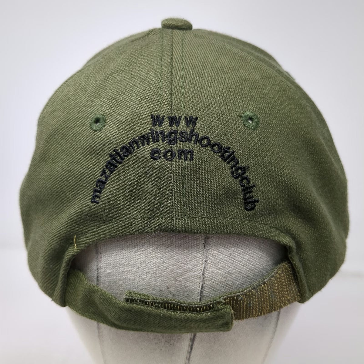 Muchos Patos Mazatlan Duck Hunting Green Baseball Cap Hat One Size Strapback