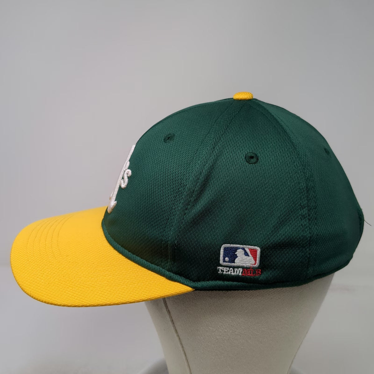 Oakland Athletics MLB OC Sports Green Yellow One Size Baseball Cap Strapback Hat