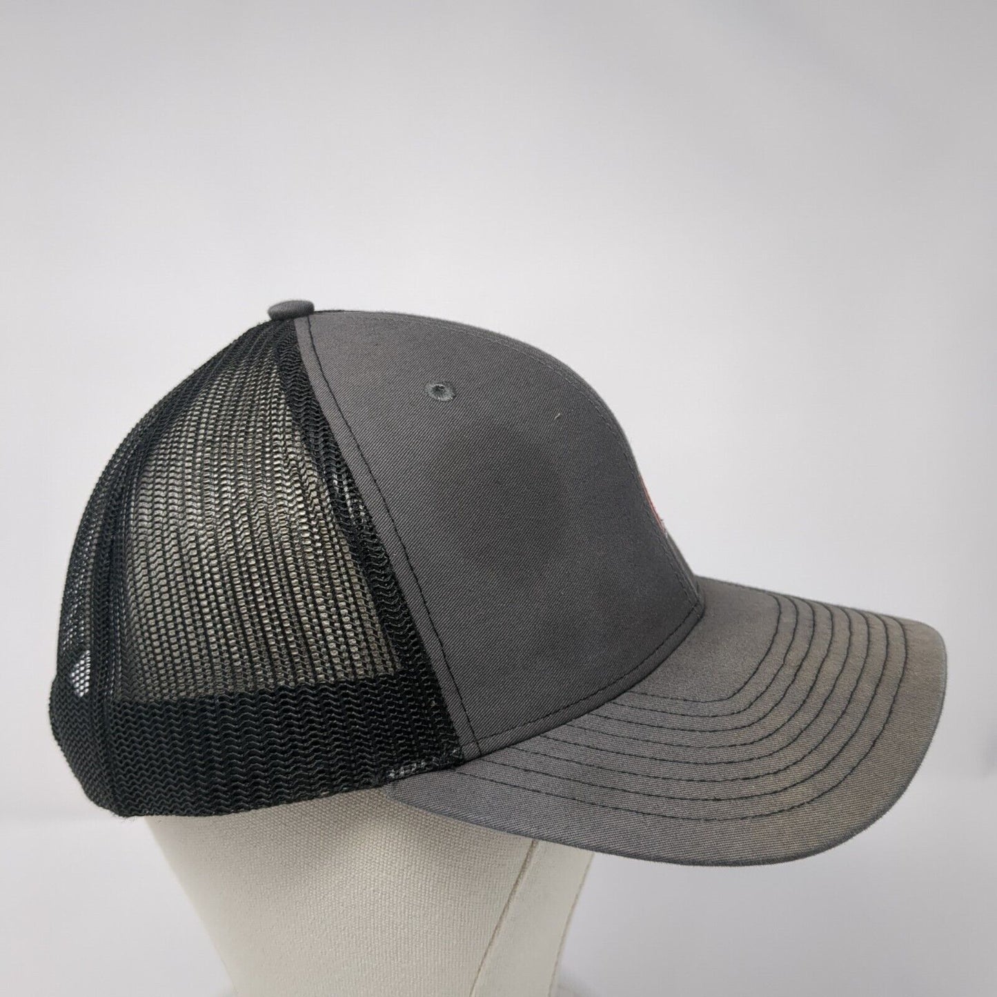 Valley Agronomics LLC 112 Trucker Hat Gray OS Adjustable Mesh Back Richardson