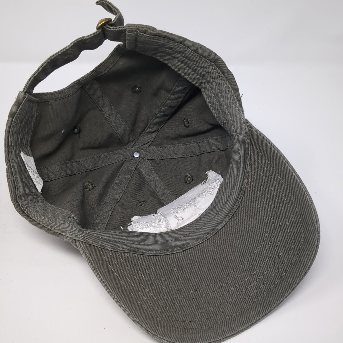 Rosemary Beach Cottage Rental Company Baseball Cap Brown One Size Adjustable