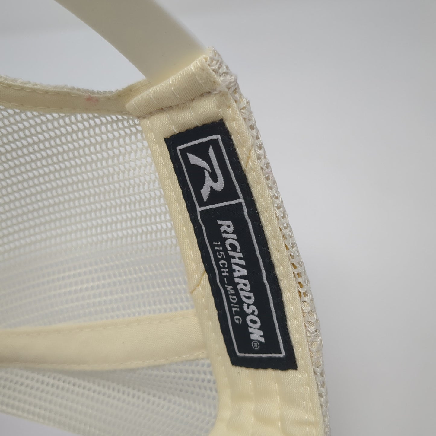 Kind Community Leather Patch Snapback Trucker Hat Red Large Mesh Back