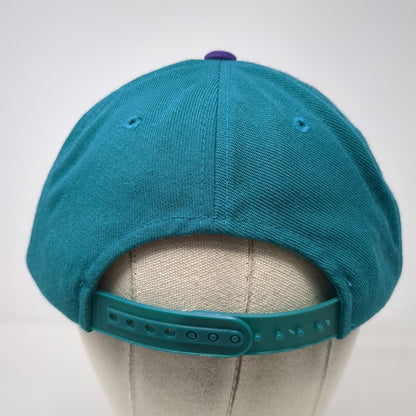 Arizona Diamondbacks MLB OC Snapback Hat Green Purple OSFM Gray Underbrim Logo